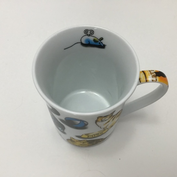 Paul Cardew 'Cat Tea’ Cat Porcelain Mug - 10 oz - English Village Tea 2010 - Picture 6 of 8